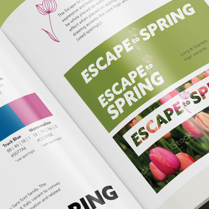 Escape To Spring styleguide thumbnail